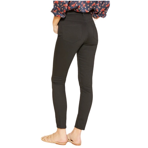 Outerknown S.E.A. STRAND HIGH RISE SKINNY NWT Black Size 26 - Picture 3 of 8